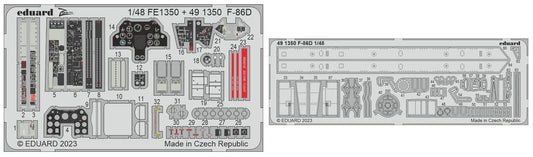 Eduard 491350 1/48 Aircraft- F86D for RVL (Painted)