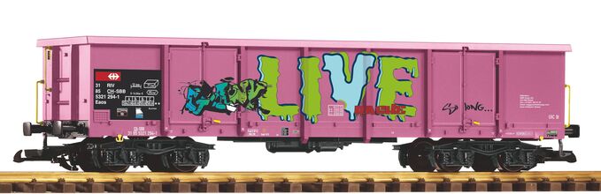 Piko 37013 G Scale SBB VI Eaos Gondola Pink