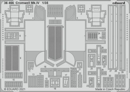 Eduard 36466 1/35 Armor- Cromwell Mk IV for ARX