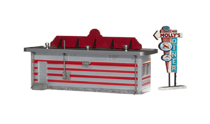 Woodland Scenics BR4956 N Scale Miss Molly's Diner