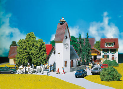 Faller 130236 HO Scale Village Church Model Kit