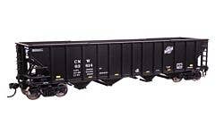 Walthers Mainline 910-57804 HO 50' 4-Bay Hopper - C&NW #63614