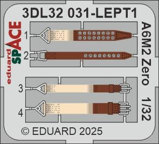 Eduard 3DL32031 1/32 Zero SPACE SPACE