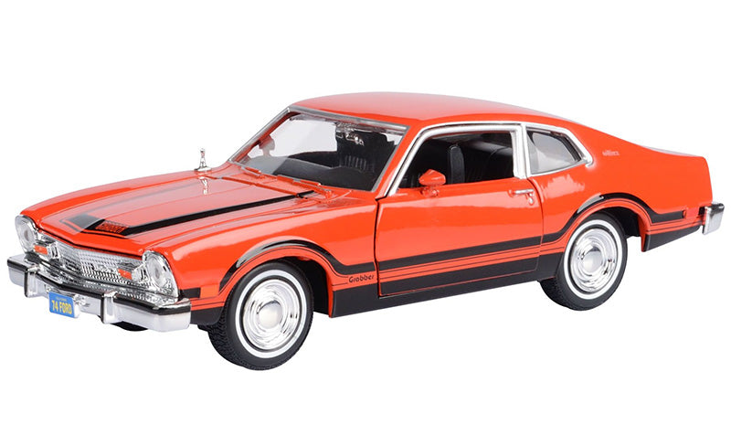 Motormax 73332AC-ORBK 1/24 Scale 1974 Ford Maverick Grabber