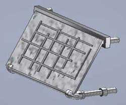 Cal Scale 679 Ho Cab Window Shade Open 2Pc