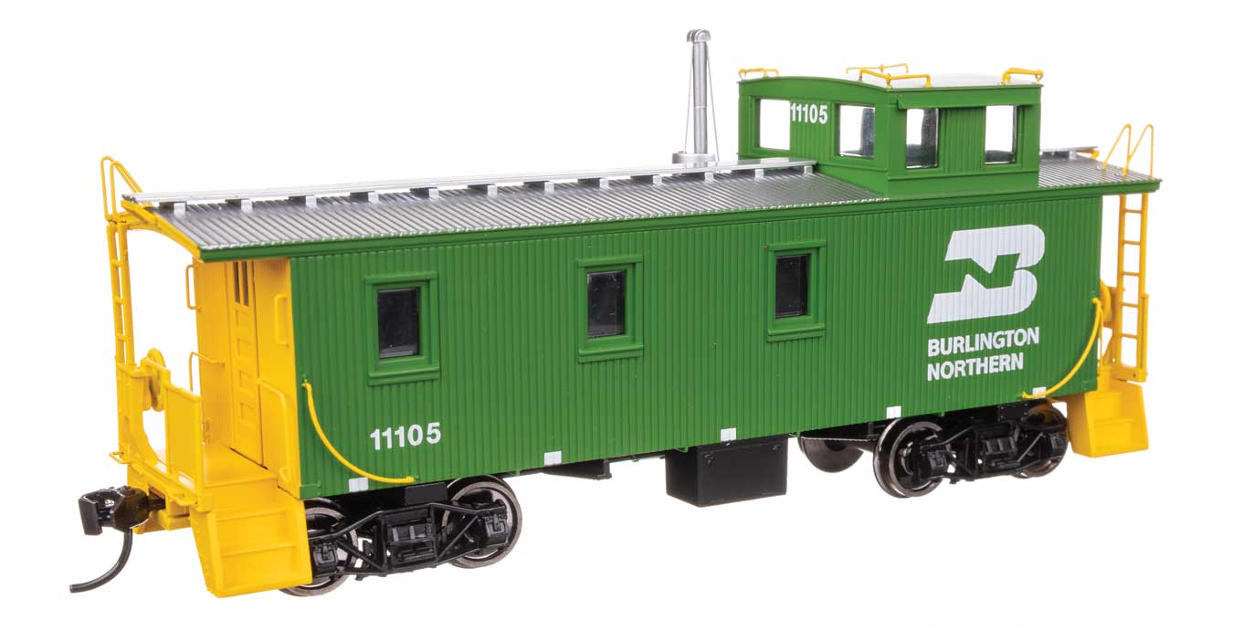 Walthers Proto 103255 HO Scale 30' GTW Style Wood Caboose with Offset Coupola -