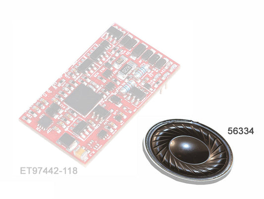 Piko 56334 HO Scale 4 Ohm Round Speaker for KM Loco