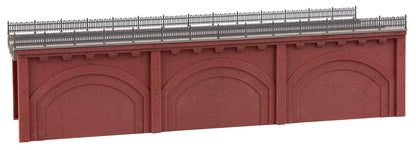 Faller 120573 HO Scale Brick Arcades with Track Bed Kit