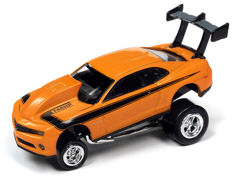 Johnny Lightning JLSP250-A 1/64 Scale 2011 Chevrolet Camaro In Sunset Metallic Orange - Zingers Diecast