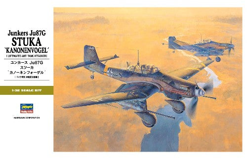 Hasegawa 8075 1/32 Junkers Ju87G Stuka Kanonenvogel Luftwaffe Anti-Tank Attacker