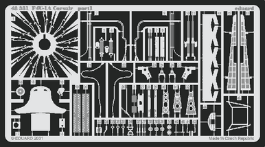 Eduard 48381 1/48 F-4U1A for Tamiya Photo Etch Detail Set