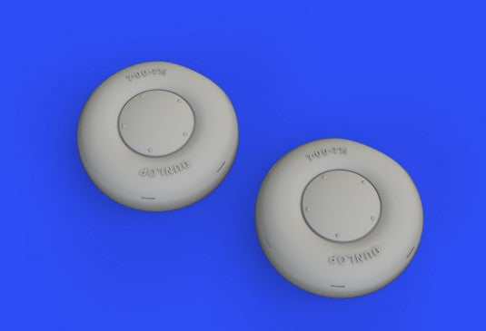 Eduard 648556 1/48 Aircraft- Tiger Moth Wheels for ARX (Decals & Resin)