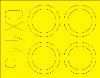 Eduard CX445 1/72 Mask Fokker E.II Eindecker for Airfix Canopy Mask