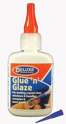Deluxe Materials AD55 All Scale Glue 'n' Glaze Film-Forming Polymer -- 1.7oz