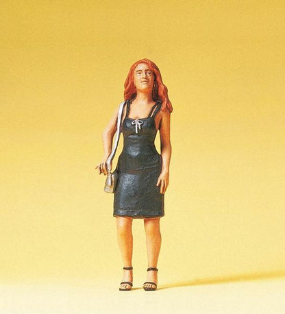 Preiser 45509 G Scale Pedestrian Young Woman Standing