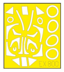 Eduard EX800 1/48 Mask Aircraft- Fw190D11/13 TFace for EDU
