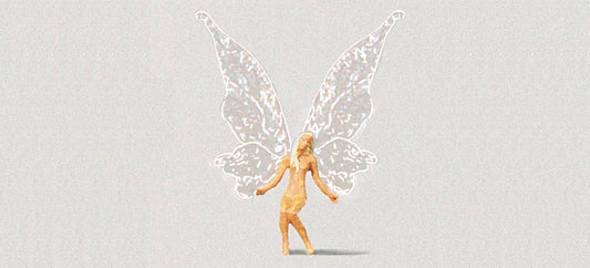Preiser 29016 HO Scale Seated Female Elf / Pixie Figure