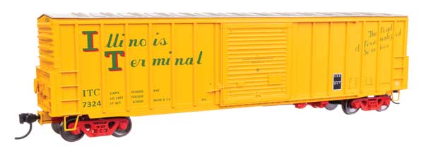 Walthers Mainline 46014 HO Scale 50' ACF Exterior Post Dreadnaught End Plate B B