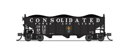Broadway Limited 7161 N N&W 3Bay Hopper Cp&L 2Pk B