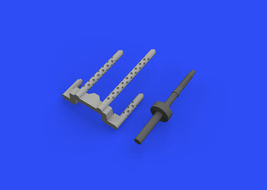 Eduard 648516 1/48 P38F/G Gun Barrels for Tamiya (Resin)