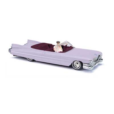 Busch 45135 HO Scale 1959 Cadillac Eldorado Convertible - Assembled -- Top Down