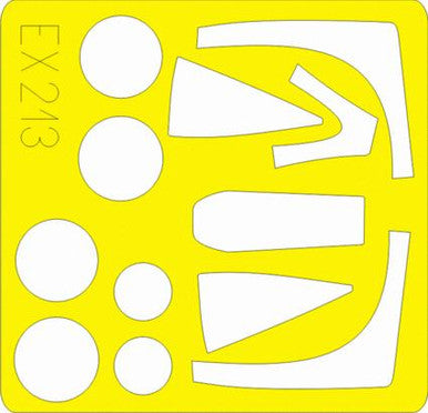 Eduard EX213 1/48 Mask a-10 for Italeri Canopy Mask Set