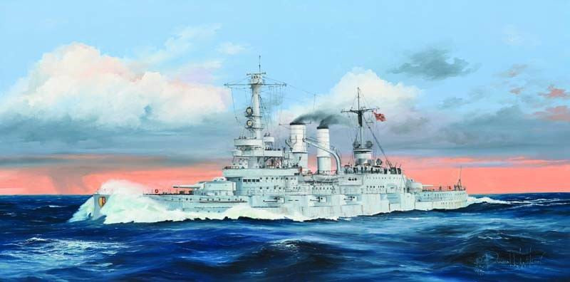 Trumpeter Scale Models 5354 1/350 SMS Schleswig-Holstein Deutschland Class Battl