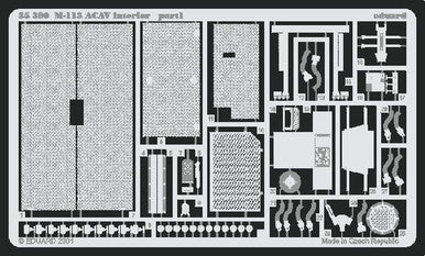 Eduard 35390 1/35 ACAV Interior for TAM Photo Etch Detail Set