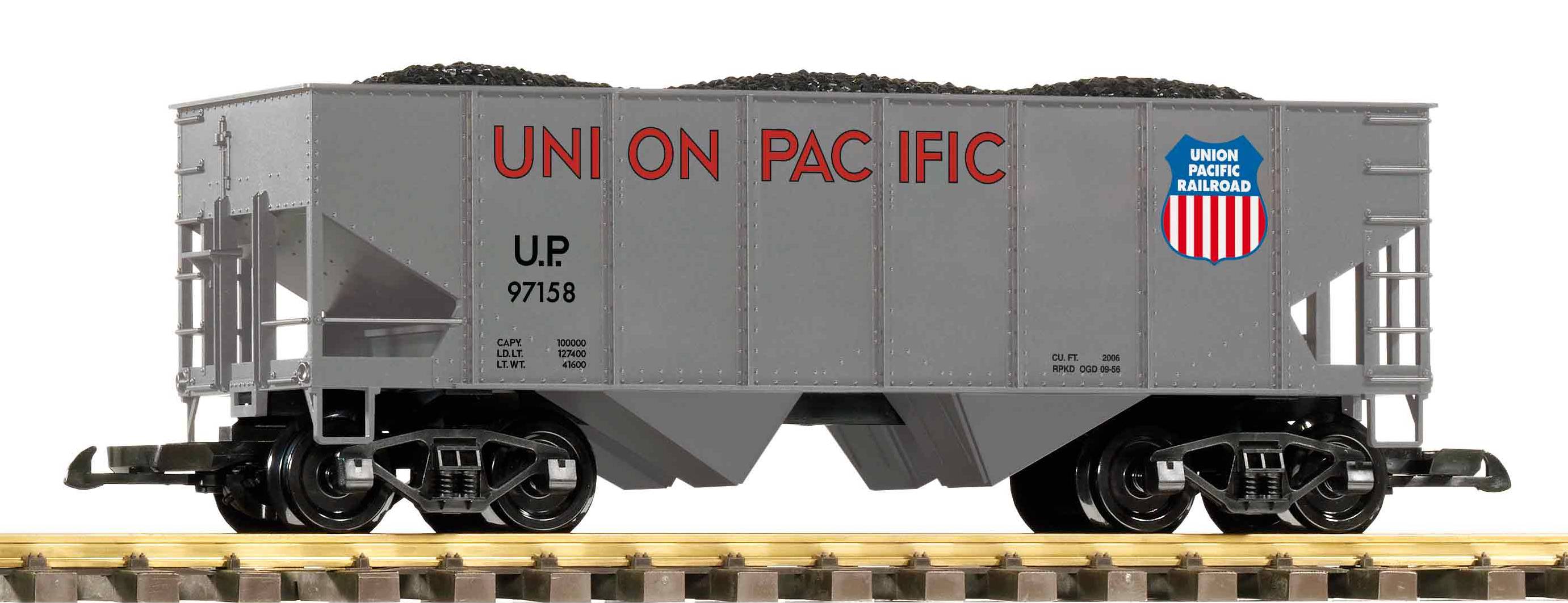 Piko 38960 G Scale UP Rib-Side Hopper Coal Load
