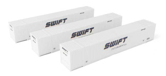 Walthers SceneMaster 18505 HO 53' Container 3-Pack Swift