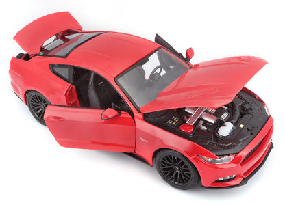 Maisto 31197R 1/18 2015 Ford Mustang, Red
