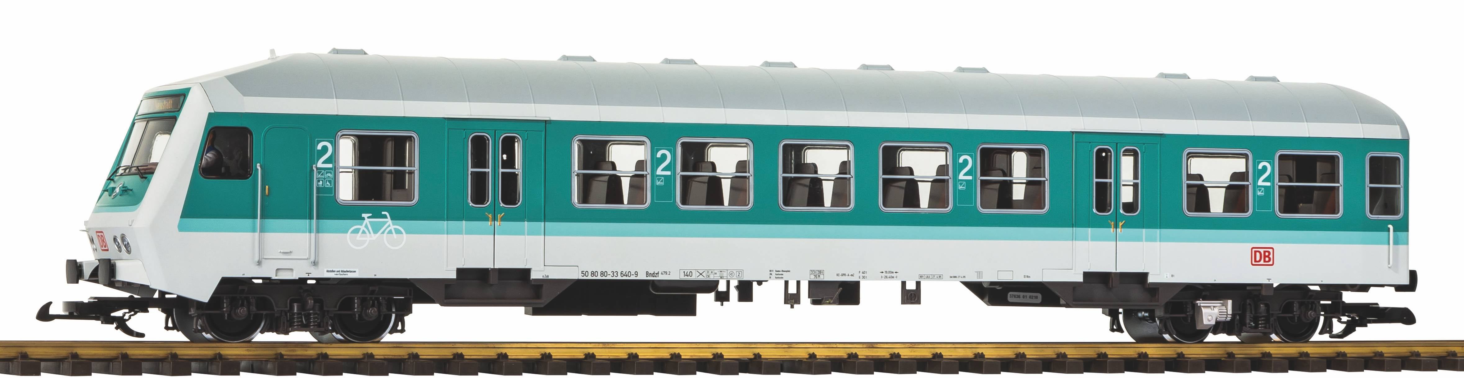 Piko 37636 G Scale DB V Control Car Wittenberg Mint Green