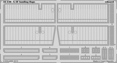 Eduard 32346 1/32 A-4F Landing Flaps for TRP