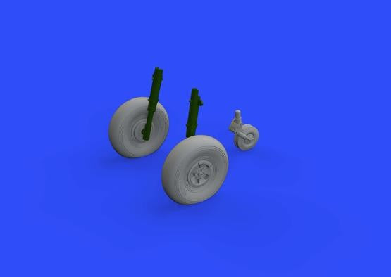 Eduard 648413 1/48 Aircraft- Typhoon Mk Ib Wheels Late for EDU & HSG (Resin)