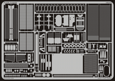 Eduard 35678 1/35 Leopold for TRP Photo Etch Detail Set