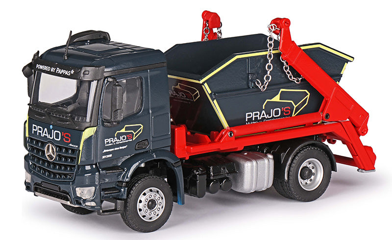 Conrad 78216-05 1/50 Prajo's Mercedes-Benz Arocs Skip Truck Diecast
