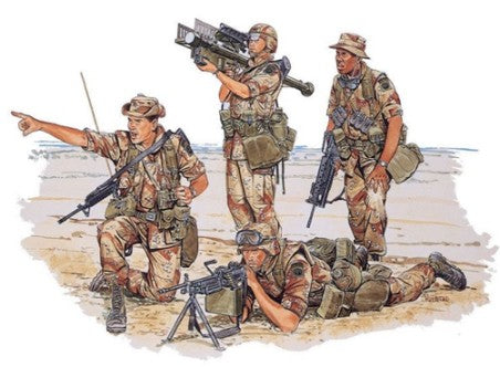Dragon Models 3006 1/35 US 82nd Airborne (4) w/FIM92 Stinger Missile System