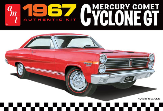 AMT Models 1386 1/25 1967 Mercury Comet Cyclone GT