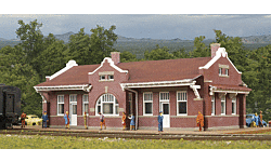 Walthers Cornerstone 933-3803 N Santa Fe-Style Brick Depot Kit