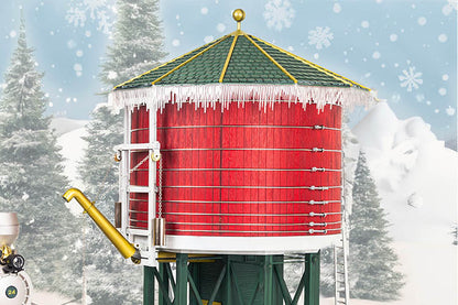 Piko 62273 G Scale ChristmasTown Water Tower Building Kit