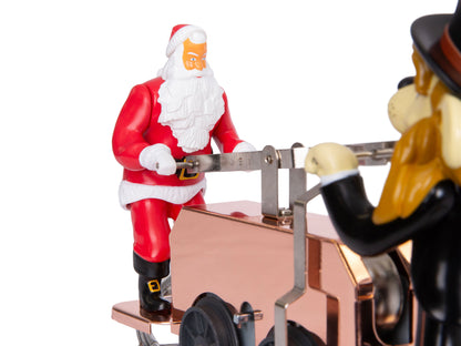 Lionel 6-2535160 O Gauge Lenny/Santa Handcar - Bronze