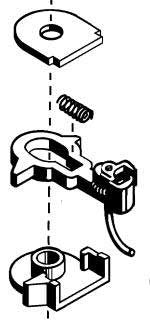 Kadee 7 HO 1/4" Long Coupler