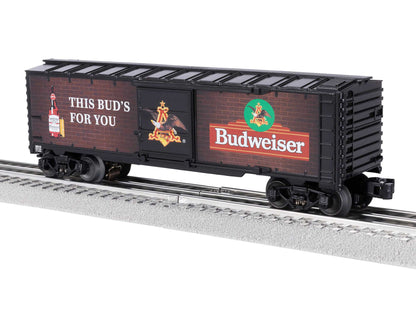 Lionel 6-2428410 O Gauge Budweiser Illuminated Bar Sign Reefer