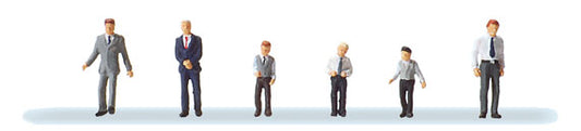 Preiser 79221 N Scale Churchgoers Figure Set (Set 2)