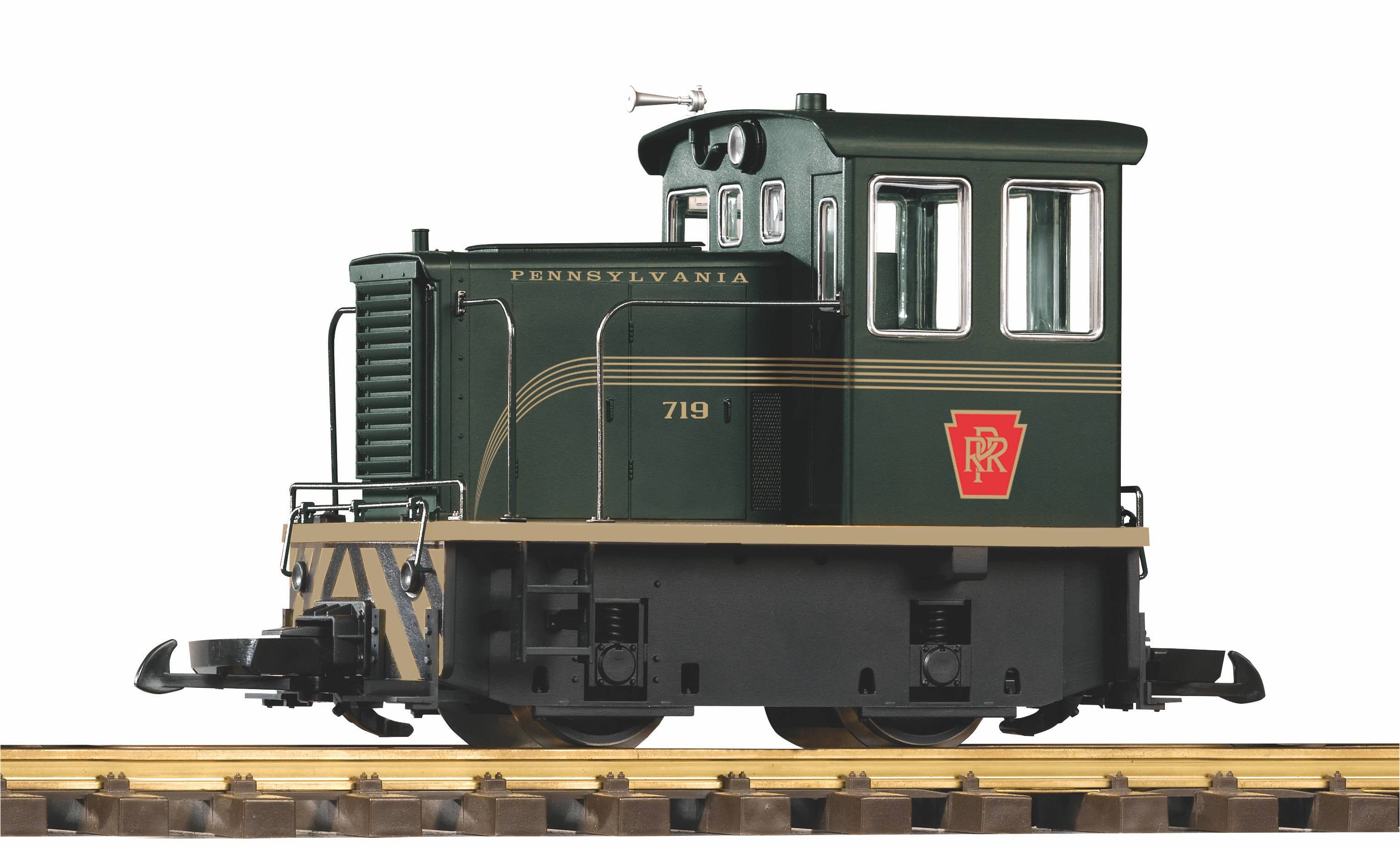 Piko 38516 G Scale PRR 25-Ton Diesel Brunswick Battery R/C Sound