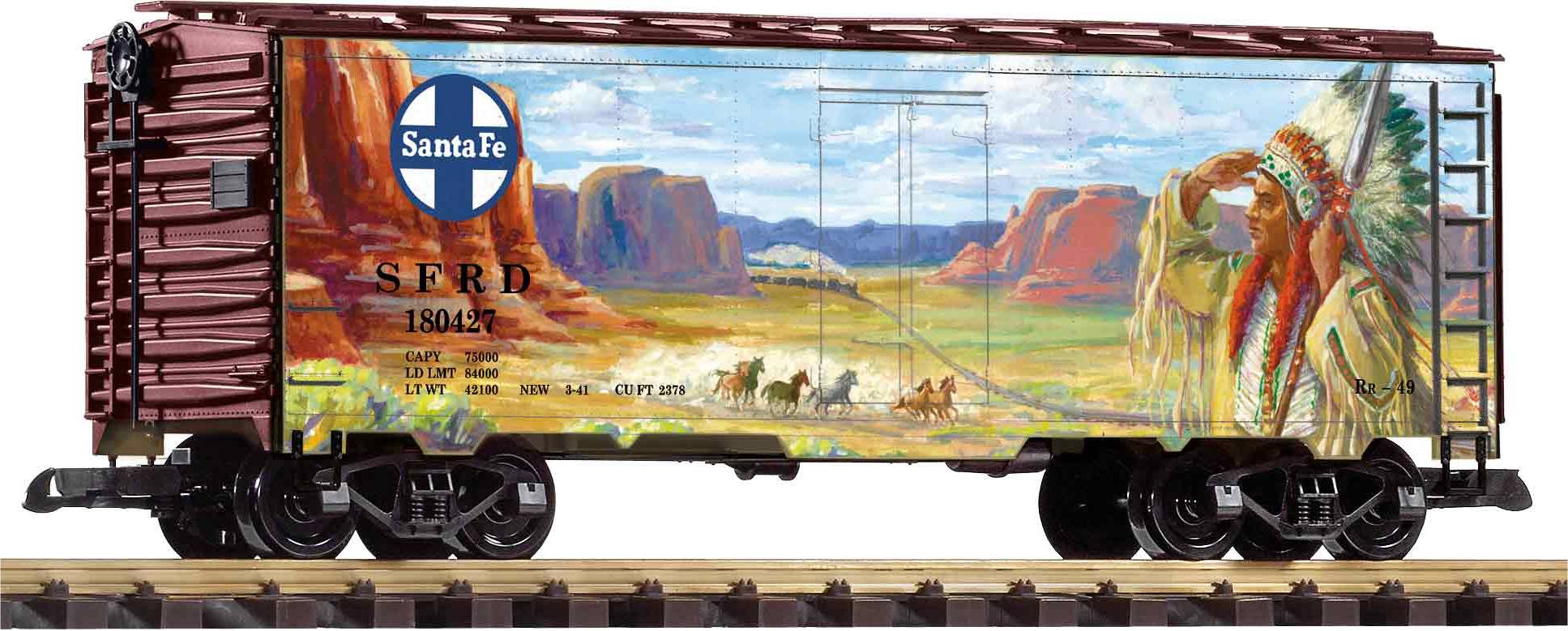 Piko 38965 G Scale SF Chieftain Steel Reefer