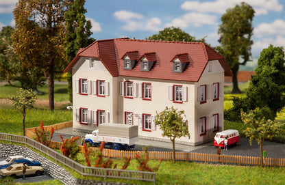 Faller 232216 N Scale Two-Story Corner Building Kit