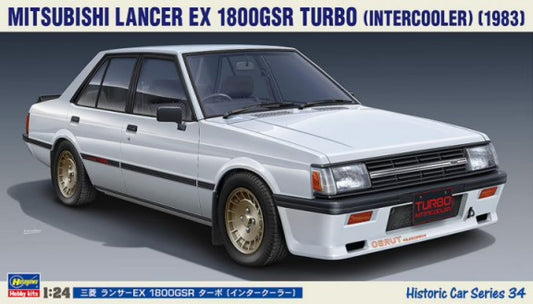 Hasegawa 21134 1/24 1983 Mitsubishi Lancer EX 1800GSR Turbo (Intercooler) 4-Door