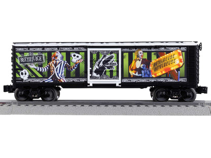 Lionel 6-2528010 O Gauge Beetlejuice lighted boxcar