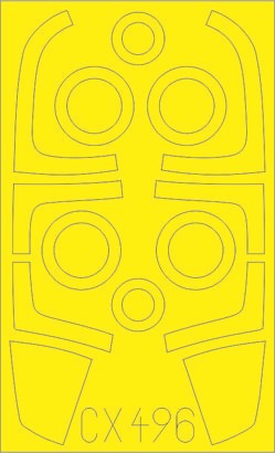 Eduard CX496 1/72 Mask Aircraft- F15E for LNR